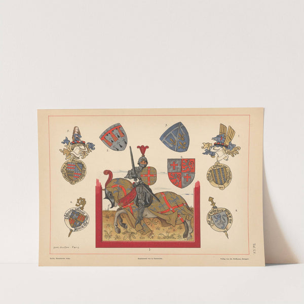 Heraldischer Atlas Pl.51 (1899) by Hugo Gerhard Ströhl