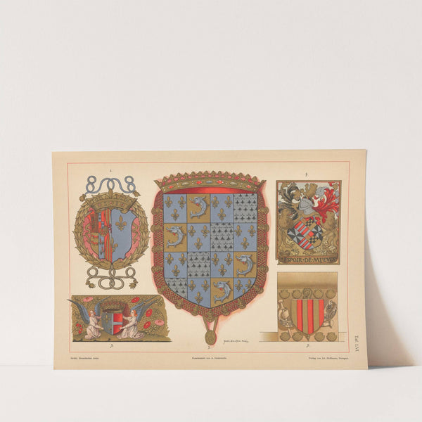 Heraldischer Atlas Pl.52 (1899) by Hugo Gerhard Ströhl