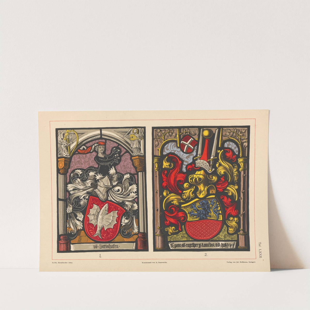 Heraldischer Atlas Pl.60 (1899) by Hugo Gerhard Ströhl