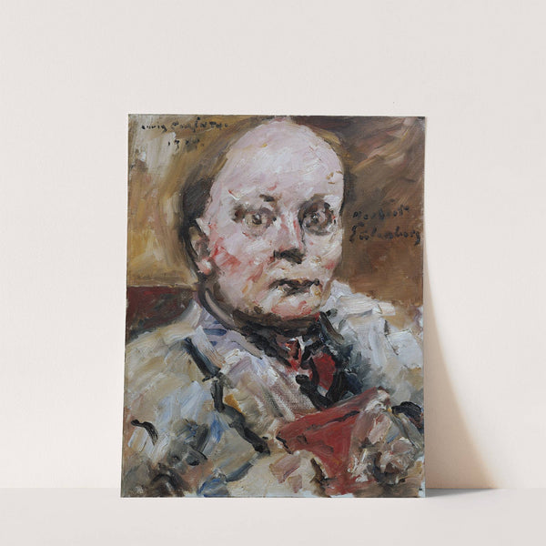 Herbert Eulenberg (1924) by Lovis Corinth