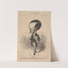 Herbette, deputy since time immemorial Herbette no more . . . Thin air (1849) by Honoré Daumier