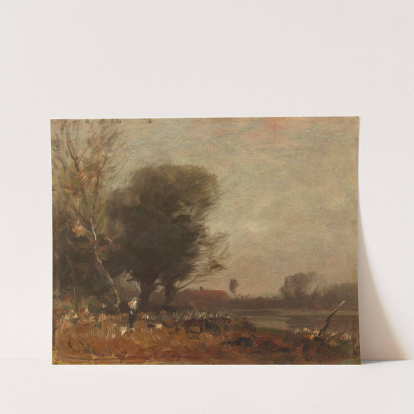 Herbstlandschaft by Ludwig Willroider
