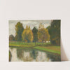 Herbstlandschaft am See (1933) by Otto Modersohn