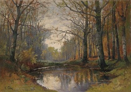 Herbstliche Waldlandschaft