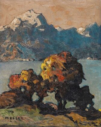 Herbstlicher Blick über den Gardasee