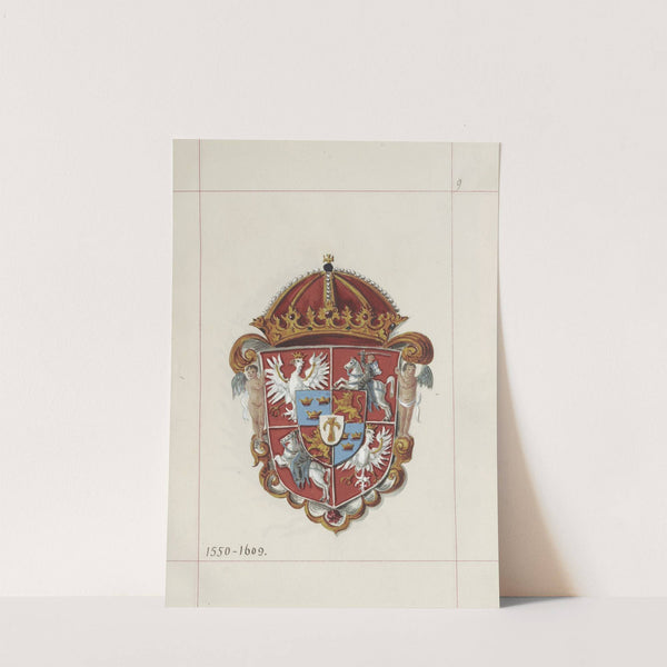 Herby Rzeczypospolitej Polskiej i W. X. Litewskiego. T. 1 Pl.011 (1875-1900) by Boleslaw Starzyński