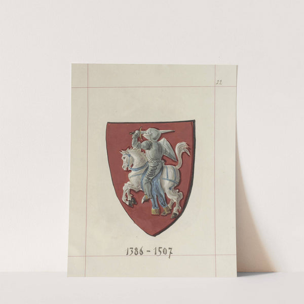 Herby Rzeczypospolitej Polskiej i W. X. Litewskiego. T. 1 Pl.032 (1875-1900) by Boleslaw Starzyński