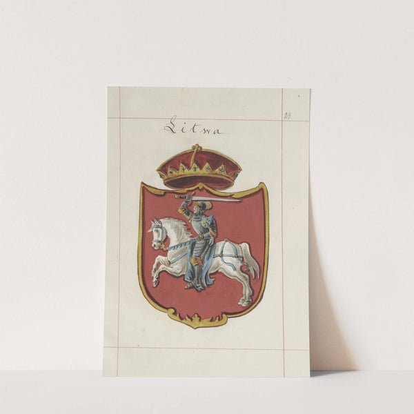 Herby Rzeczypospolitej Polskiej i W. X. Litewskiego. T. 1 Pl.033 (1875-1900) by Boleslaw Starzyński