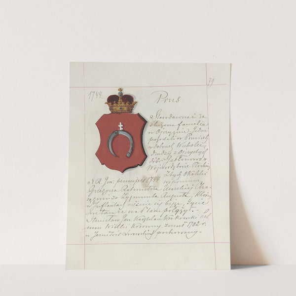 Herby Rzeczypospolitej Polskiej i W. X. Litewskiego. T. 1 Pl.104 (1875-1900) by Boleslaw Starzyński