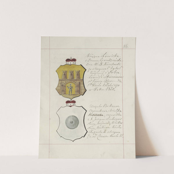 Herby Rzeczypospolitej Polskiej i W. X. Litewskiego. T. 1 Pl.113 (1875-1900) by Boleslaw Starzyński