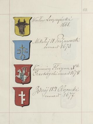 Herby Rzeczypospolitej Polskiej i W. X. Litewskiego. T. 1 Pl.160 (1875-1900)