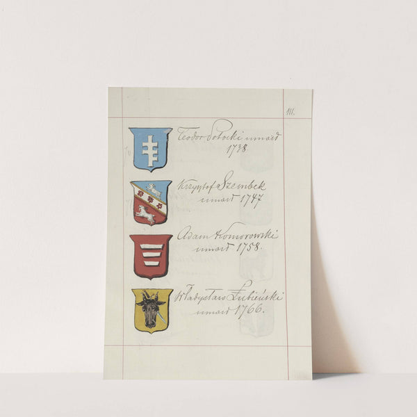Herby Rzeczypospolitej Polskiej i W. X. Litewskiego. T. 1 Pl.162 (1875-1900) by Boleslaw Starzyński