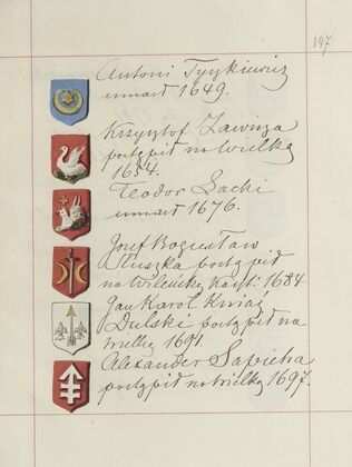 Herby Rzeczypospolitej Polskiej i W. X. Litewskiego. T. 1 Pl.229 (1875-1900)