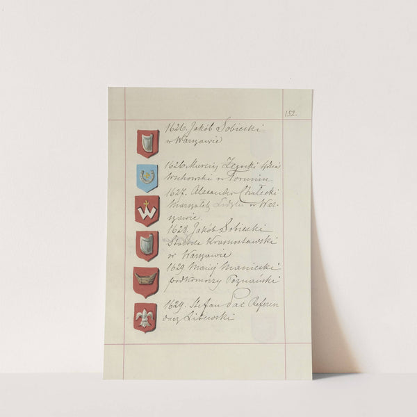 Herby Rzeczypospolitej Polskiej i W. X. Litewskiego. T. 1 Pl.239 (1875-1900) by Boleslaw Starzyński