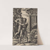Hercules and Antaeus by Marcantonio Raimondi