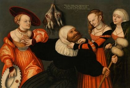 Hercules and Omphale (1532)