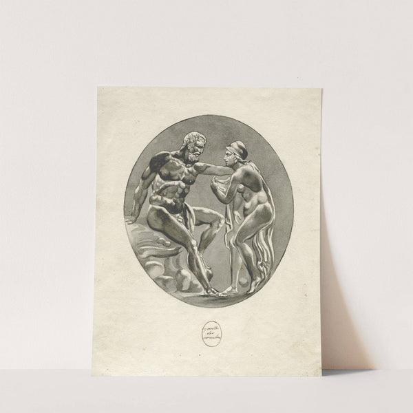 Hercules and Omphale by David Humbert de Superville