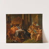 Hercules and Theseus in the Palace of King Pittheus by Louis Masreliez