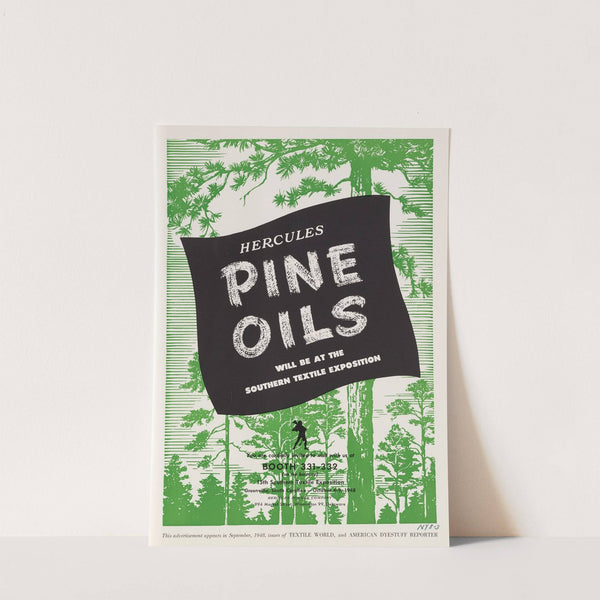 Hercules Pine Oils Will Be at the Southern Textile Exposition by Hercules Incorporated