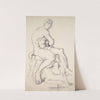 Hercules Resting (1884 – 1887) by Paul Cézanne