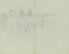 Herd of horses, grazing