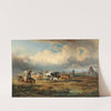 Herd of Horses on the Puszta by Adolf van der Venne