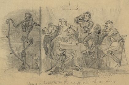 Heres a health to the next one that dies