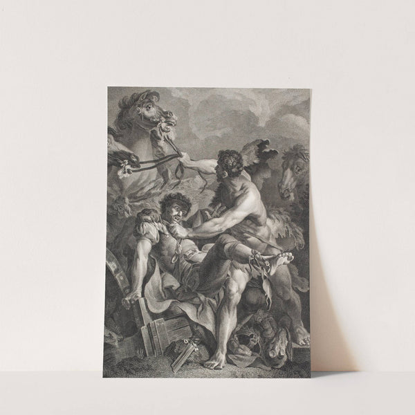 Herkules og Diomedes by Georg Haas