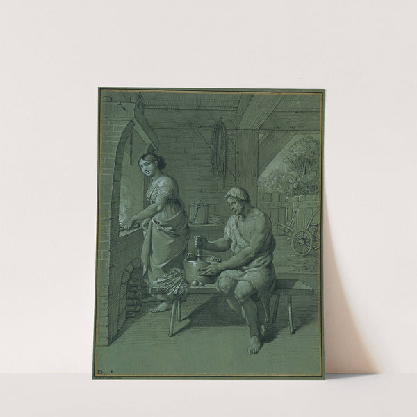 Herkules und Omphale (1805) by Johann Peter Krafft