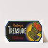 Herlong’s Treasure Brand Citrus Label (1930-1950)