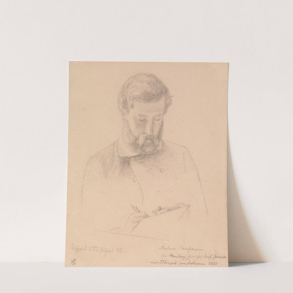 Hermann Kauffmann (1843) by Hans Gude
