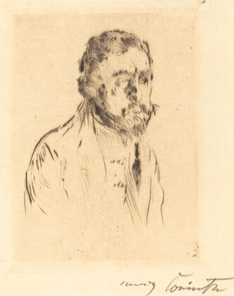 Hermann Struck (Bildnisstudie H. St.) (1920)
