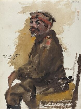 Hermann Struck In Uniform