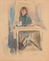 Hermine David à la robe bleue (1919)