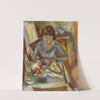 Hermine David Devant La Table by Jules Pascin