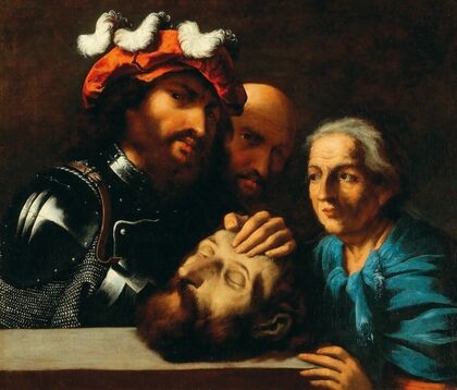 Herod with the head of Saint John the Baptist