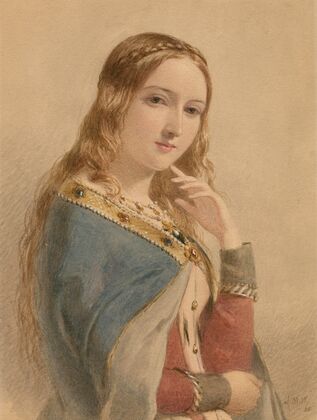 Heroines of Shakespeare Pl.3 (1860)