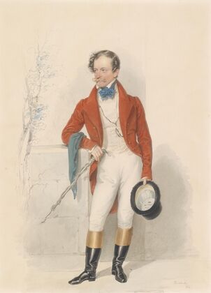 Herr im Reitkostüm (1838)