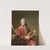 Herr mit Violine by Guillaume Voiriot
