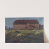 Herregården Kaas i Salling-1895 by Agnes Slott-Møller