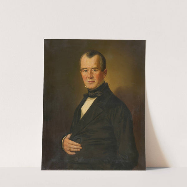 Herrenbildnis Friedrich Mammel (1860) by Wilhelm Dürr