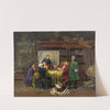 Herrenrunde im Bibliothekszimmer (before 1904) by Albert Joseph Franke