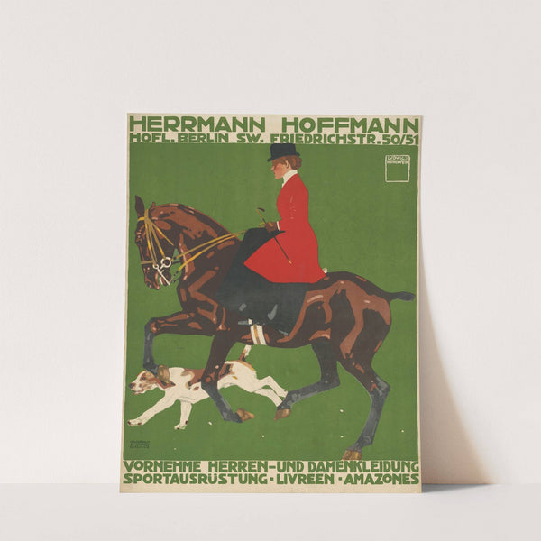 Herrmann Hoffmann. Vornehme Herren- und Damenkleidung (1910) by Ludwig Hohlwein