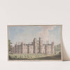 Herstmonceux Castle, East Sussex: South West View by James Lambert of Lewes