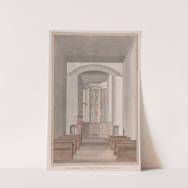 Herstmonceux Castle, East Sussex: The Chapel by James Lambert of Lewes