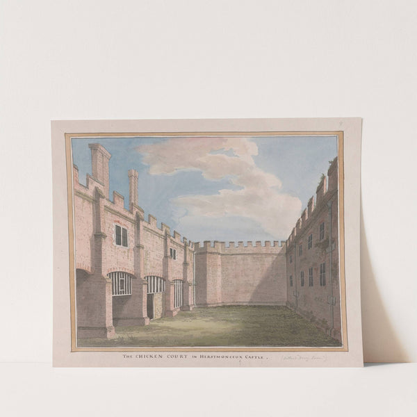Herstmonceux Castle, East Sussex: The Chicken Court by James Lambert of Lewes