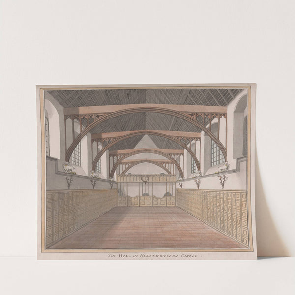 Herstmonceux Castle, East Sussex: The Hall by James Lambert of Lewes