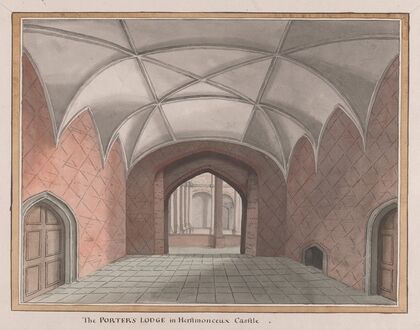 Herstmonceux Castle, East Sussex: The Porter’s Lodge