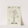 Herzdame by Paul Klee