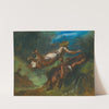 Hésiode Et La Muse by Eugène Delacroix